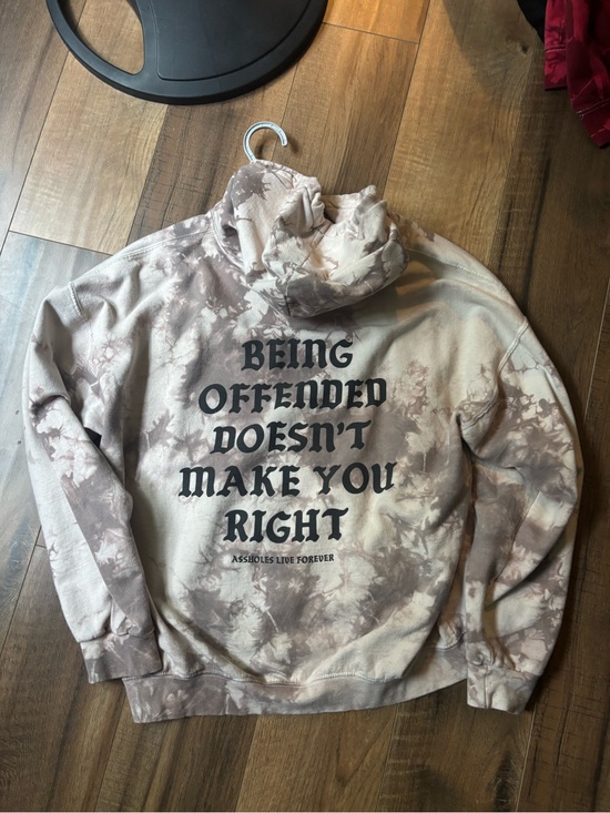 assholes live forever Tops - ALF Tie Dye Hoodie Unisex